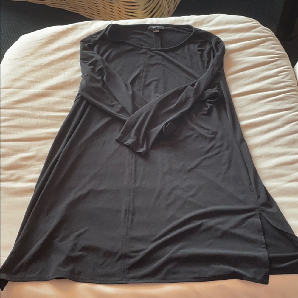 Alfani Black Long-Sleeve Tunic